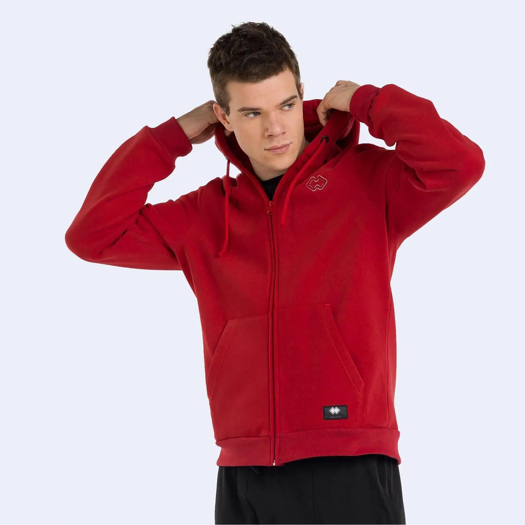 Bluza z kapturem na zamek Errea Essential 022 3/6