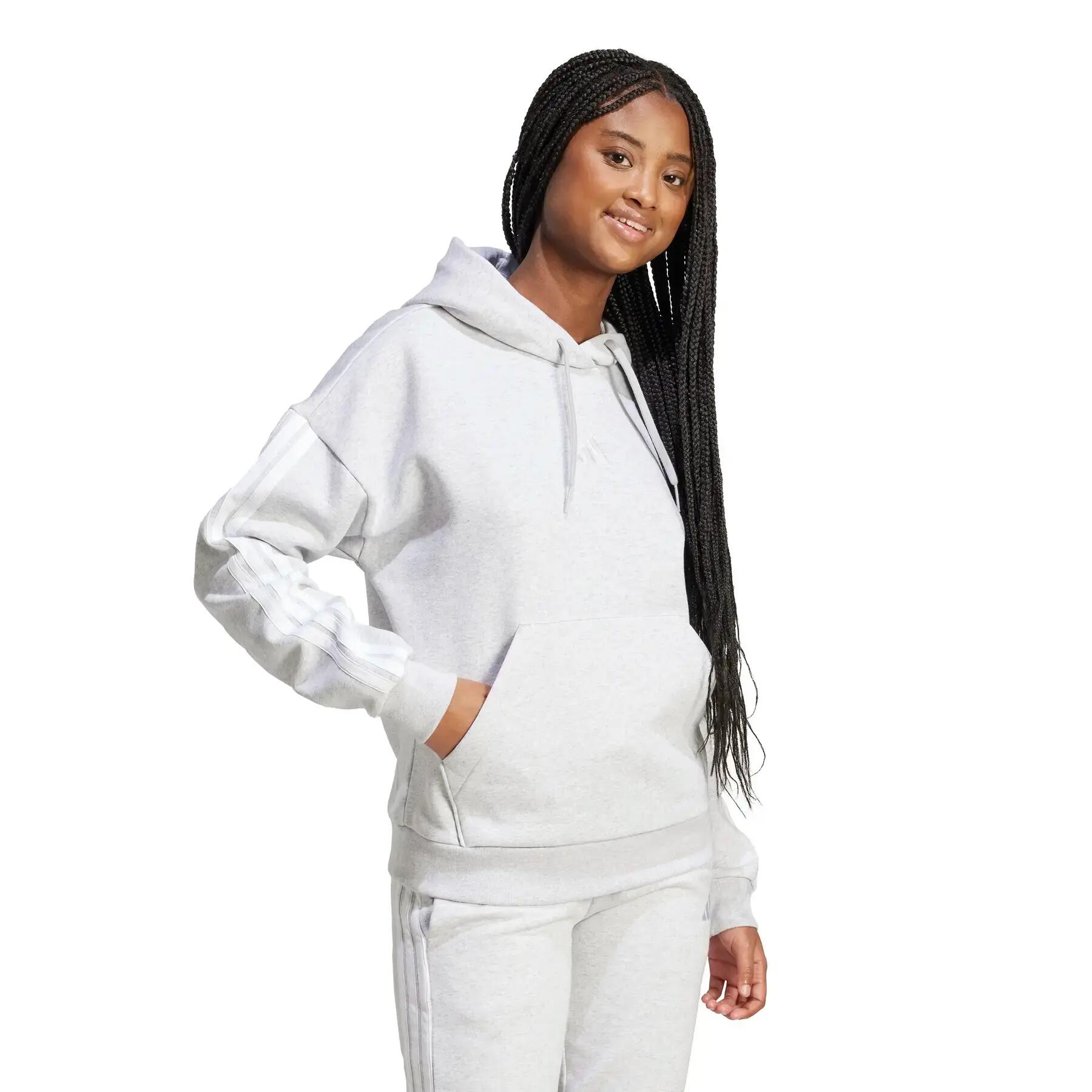 Sweatshirt à capuche femme adidas Essentials 3-Stripes 3/6
