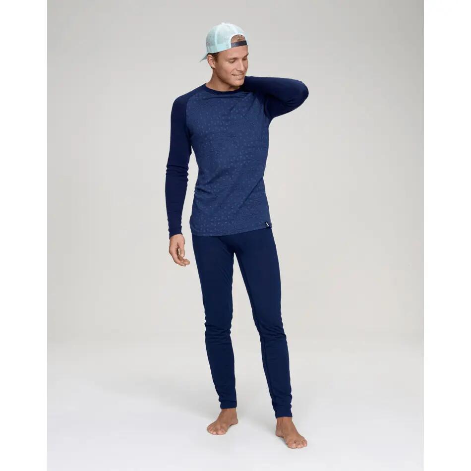 T-shirt manches longues en laine Bula Geo Merino 2/3