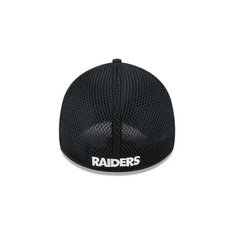 Casquette NFL Las Vegas Raiders New Era Mesh Neo 39Thirty Noir 2/4