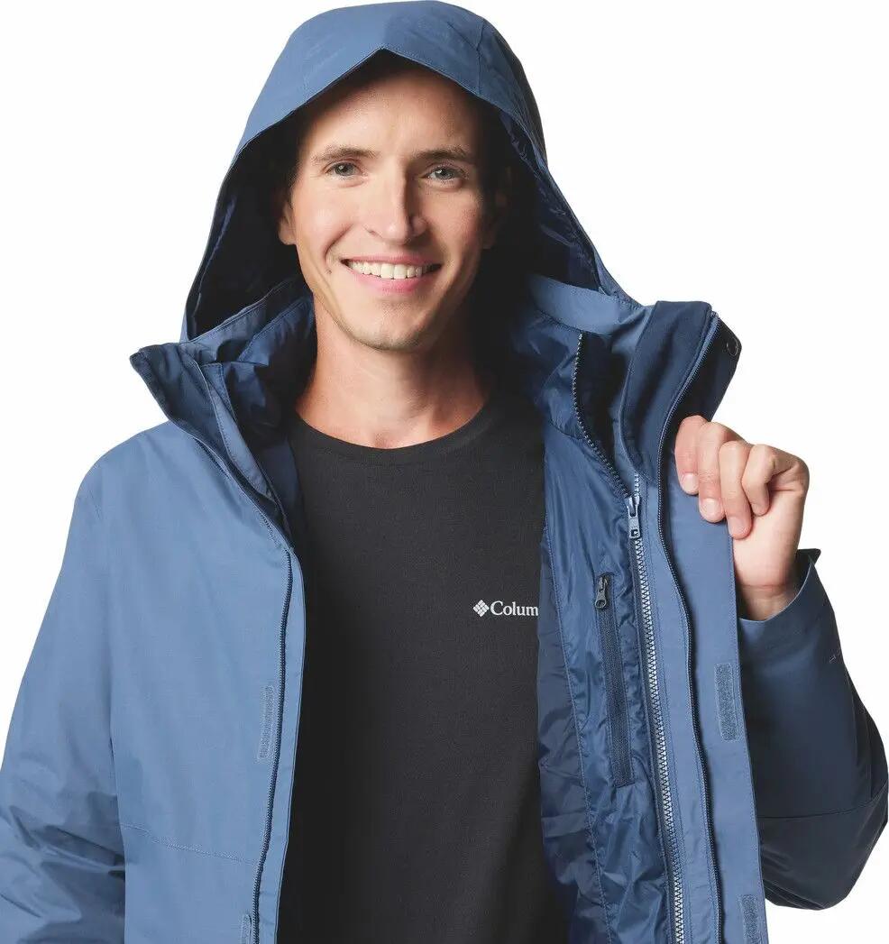 Veste 3-en-1 Imperméable Columbia Element Blocker III Bleu 6/7