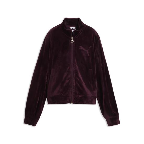 Essentials Elevated Velour Trainingsjacke Damen PUMA