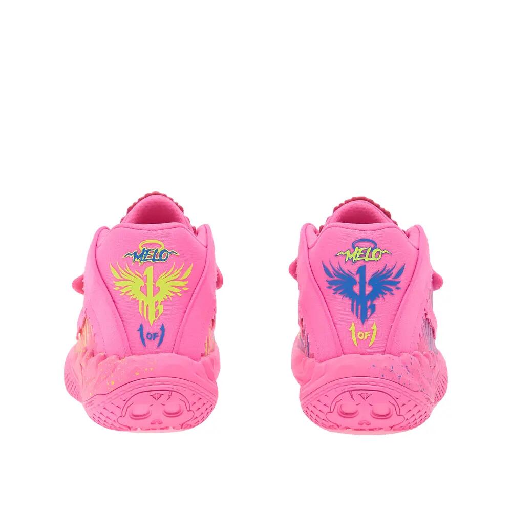 Scarpe da basket PUMA MB.05 Showtime Rosa/Blu 4/6