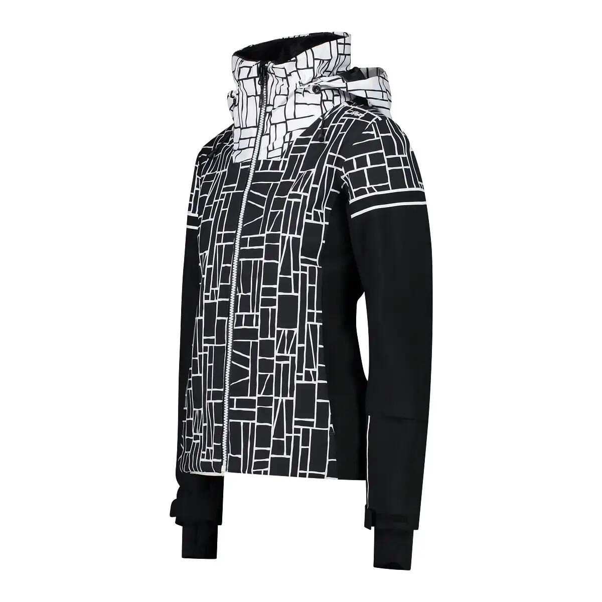 Veste de ski extensible avec imprimé géométrique femme CMP 3/4