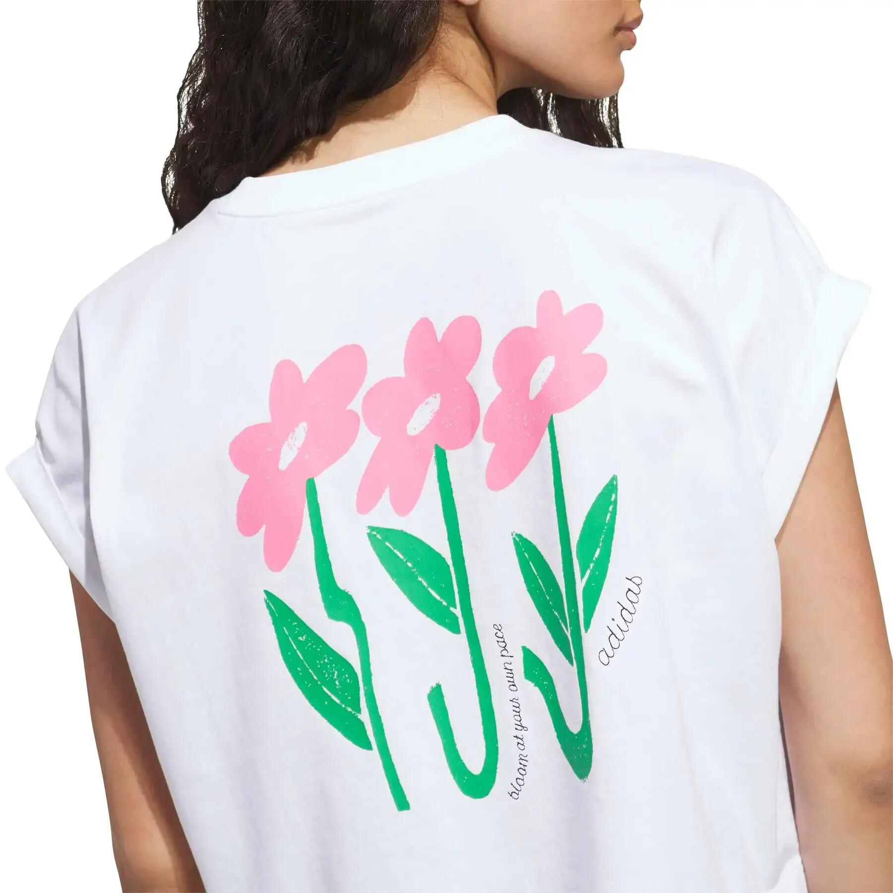 T-shirt femme adidas Three Flowers 6/6