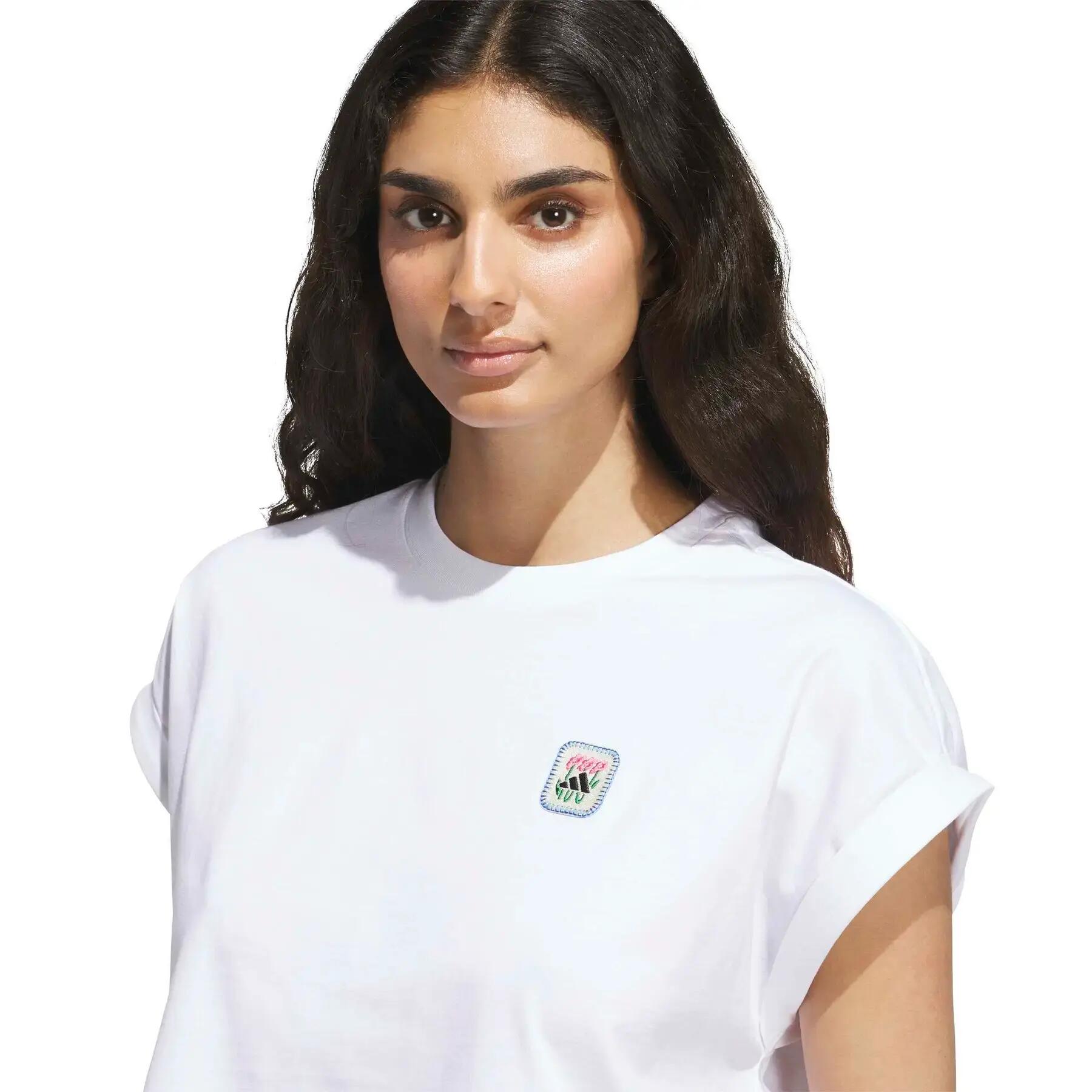 T-shirt femme adidas Three Flowers 5/6