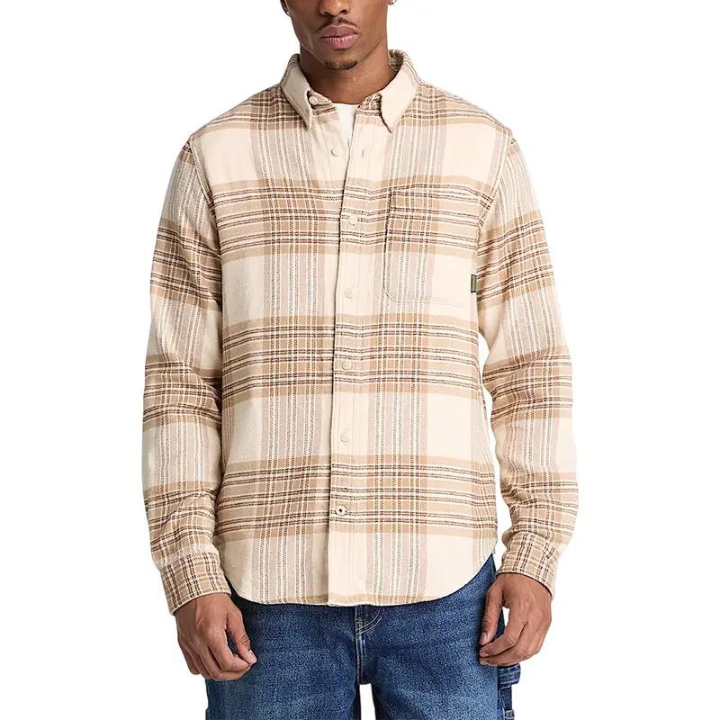 Camisa de Franela a Cuadros para Hombre Timberland 2/5