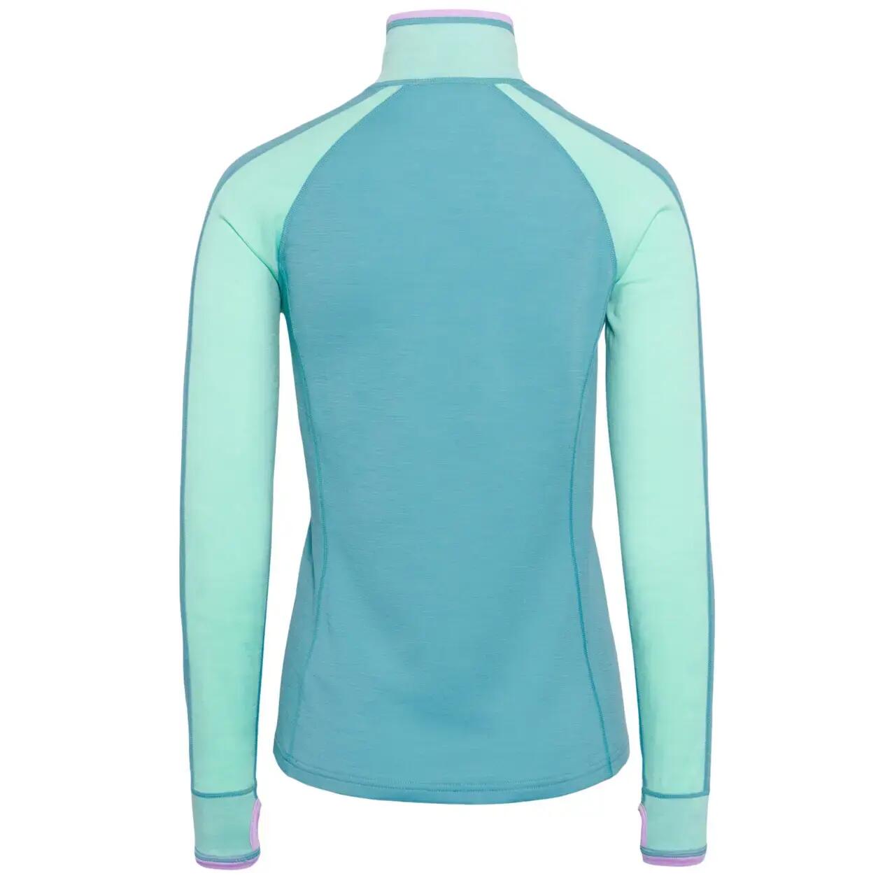 Maglia sottile 1/2 zip a maniche lunghe donna Kari Traa Mila 2/7