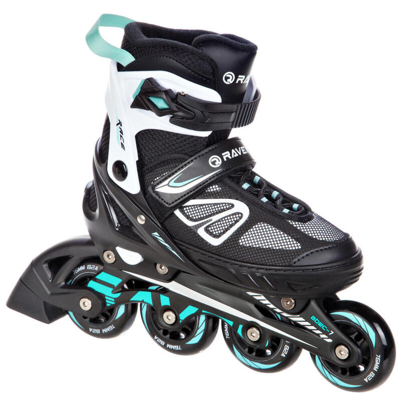 Inline skates verstelbare RAVEN Advance Zwart/Mint