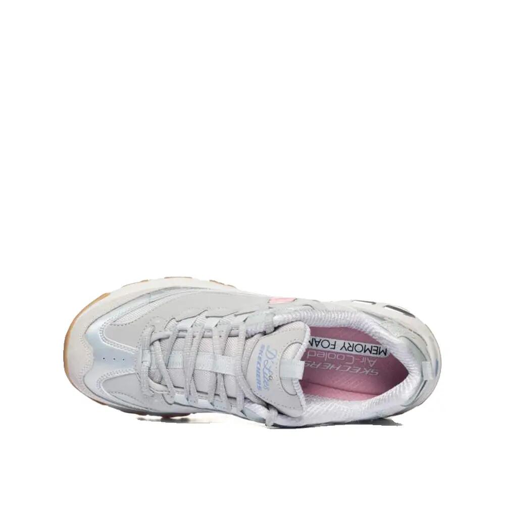 Zapatos Skechers D'lites Dazzling Shine Grise 4/6