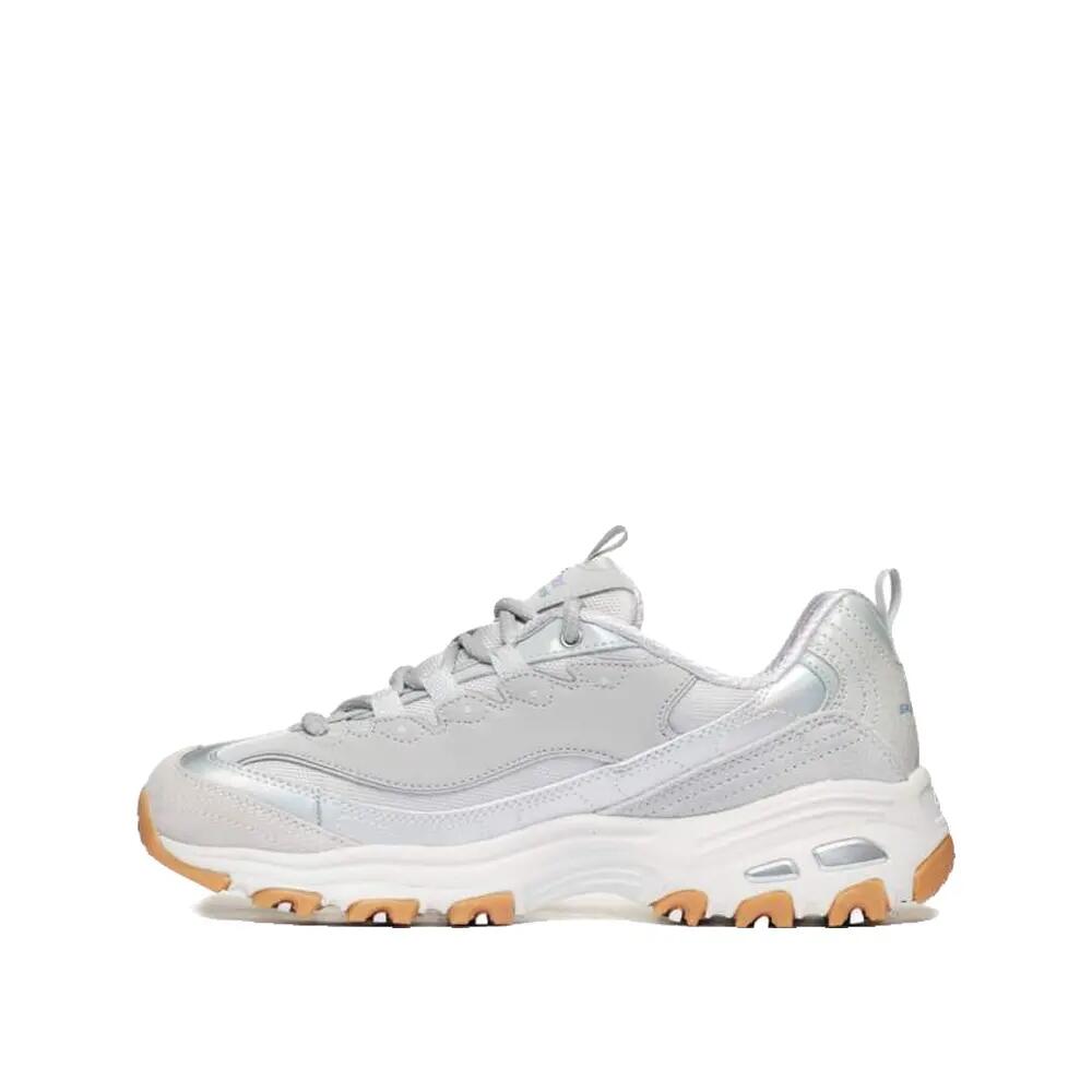 Zapatos Skechers D'lites Dazzling Shine Grise 3/6