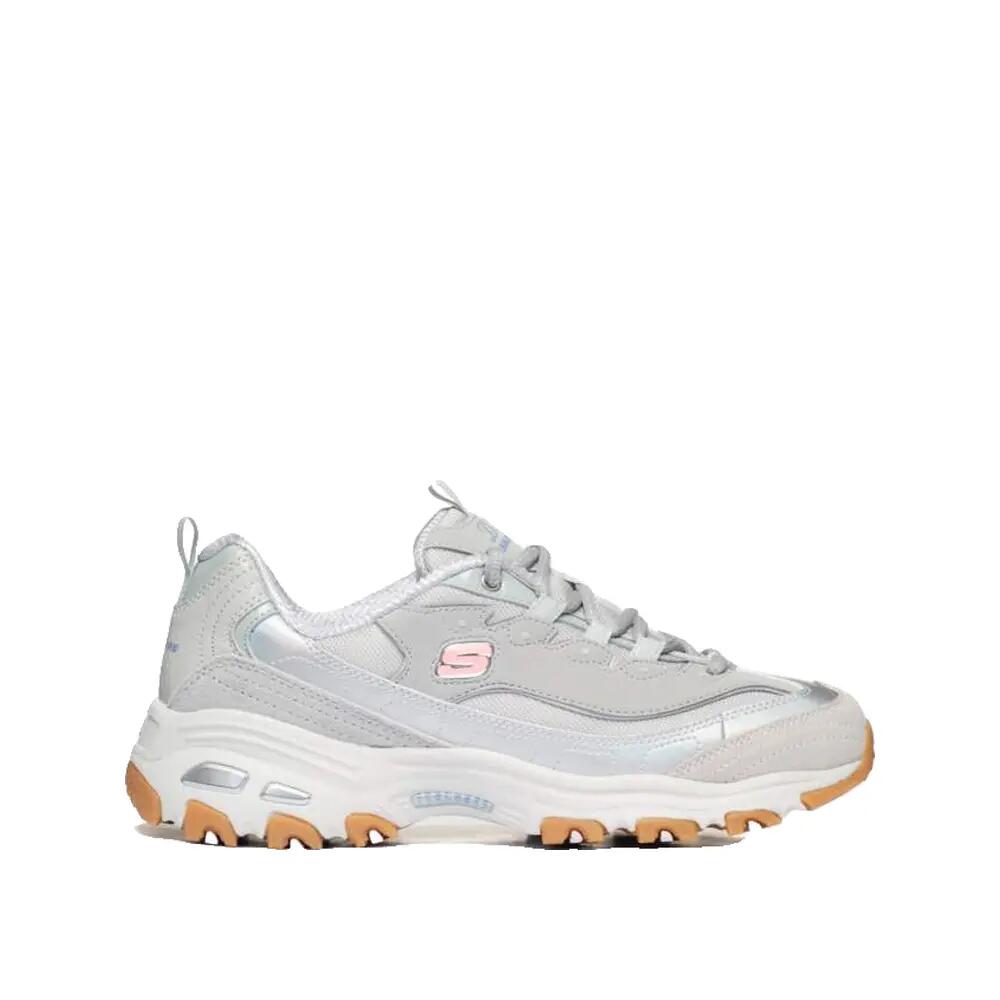 Zapatos Skechers D'lites Dazzling Shine Grise 2/6