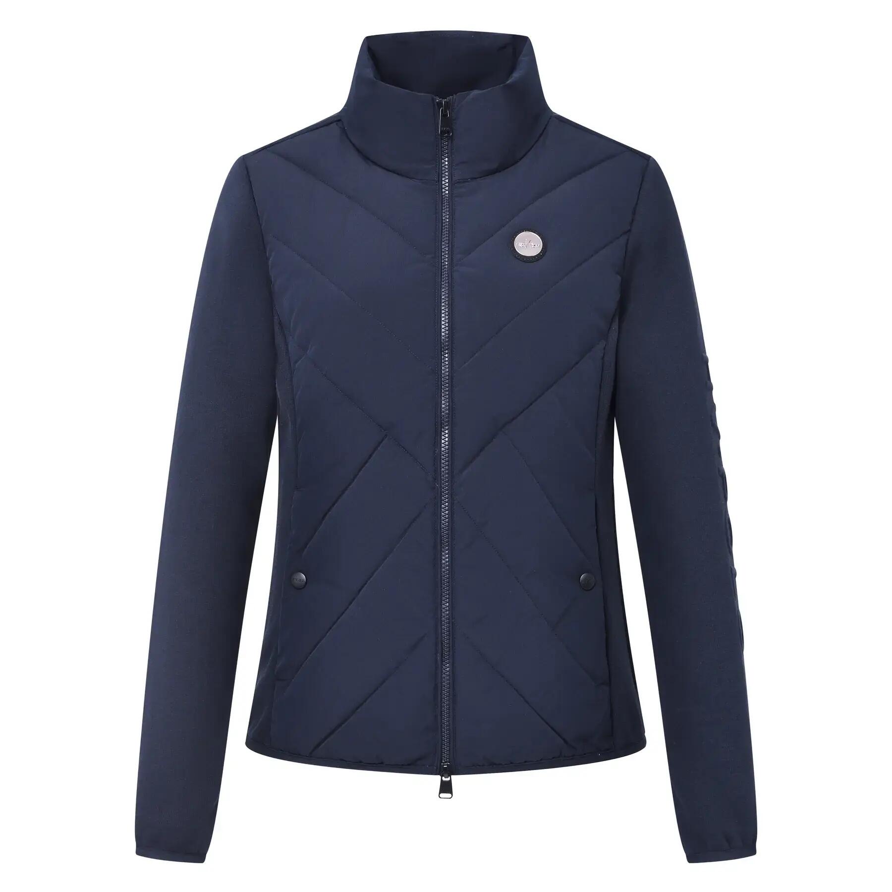 Kurtka jeździecka pikowana damska HV Polo Orchid 4/4