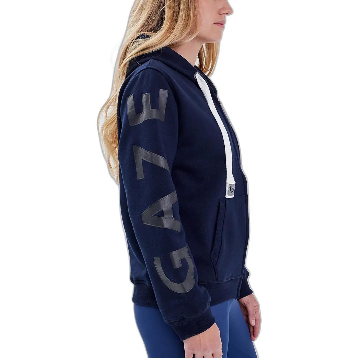 Sweatshirt équitation à capuche zippé fille Gaze Jalousie 4/5
