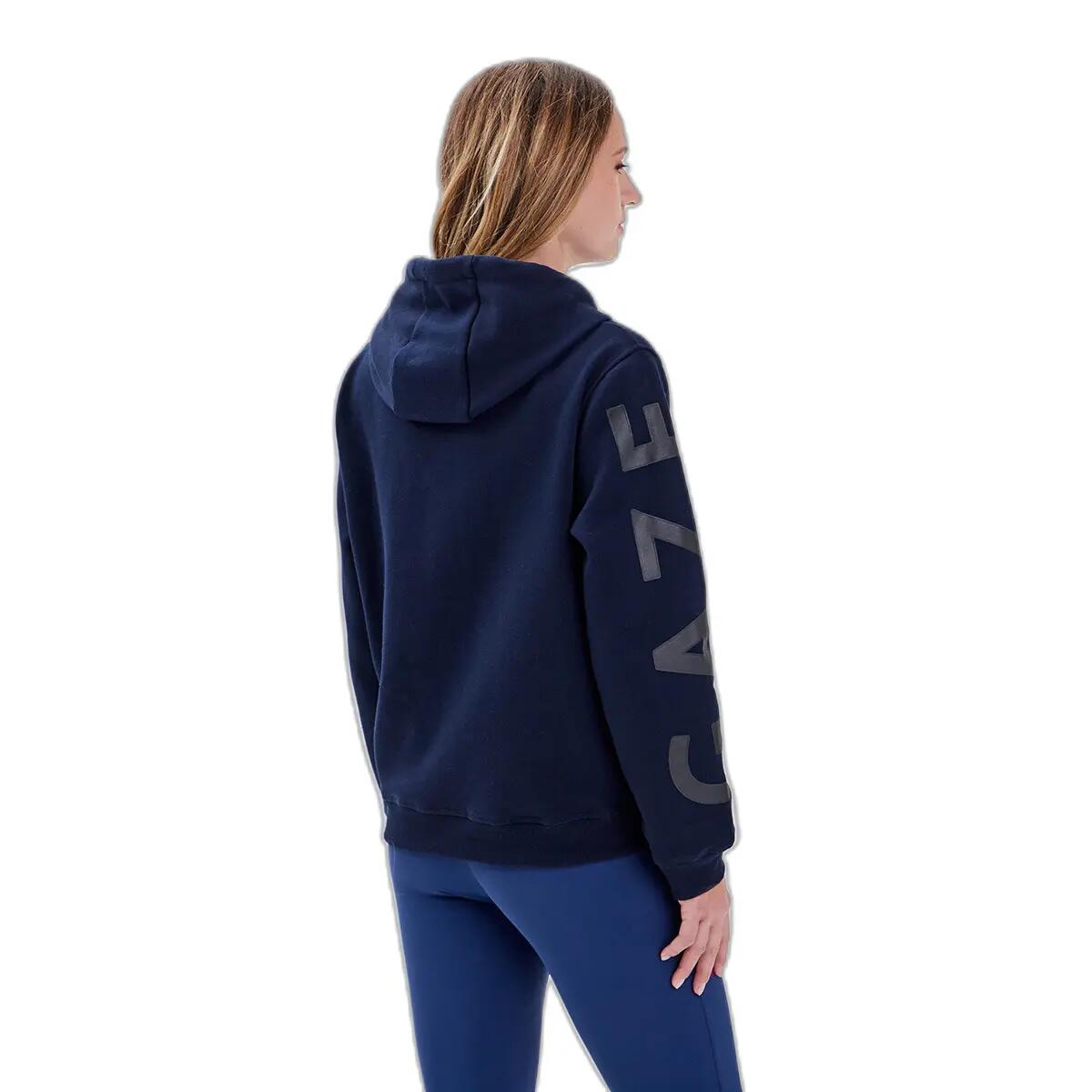 Sweatshirt équitation à capuche zippé fille Gaze Jalousie 3/5