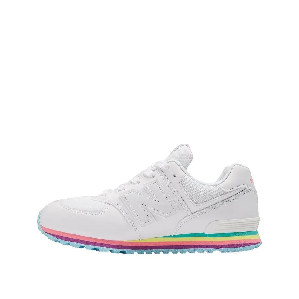New Balance GC574 White 2/3