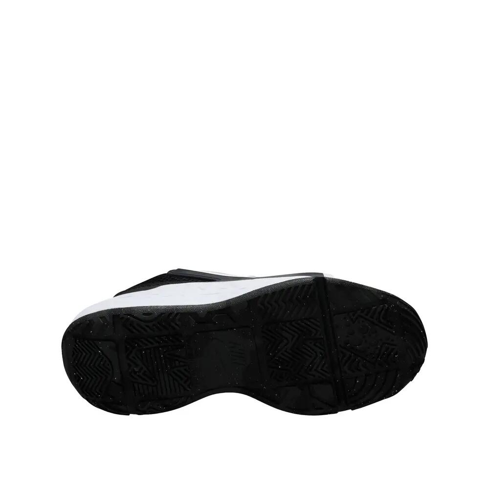Nike Team Hustle D 12 Basketballschuhe Schwarz/Weiß 3/6