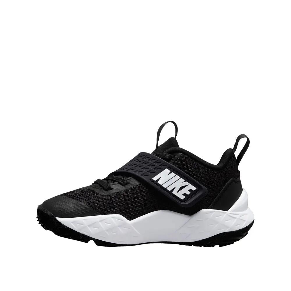 Nike Team Hustle D 12 Basketballschuhe Schwarz/Weiß 2/6
