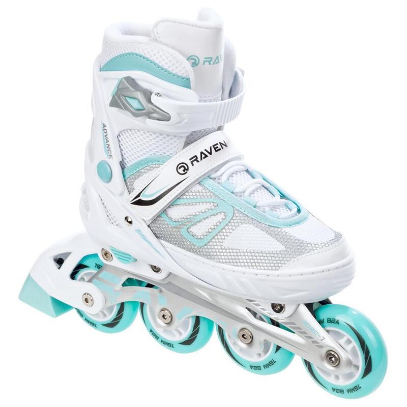 Inline skates verstelbare RAVEN Advance Wit/Mint