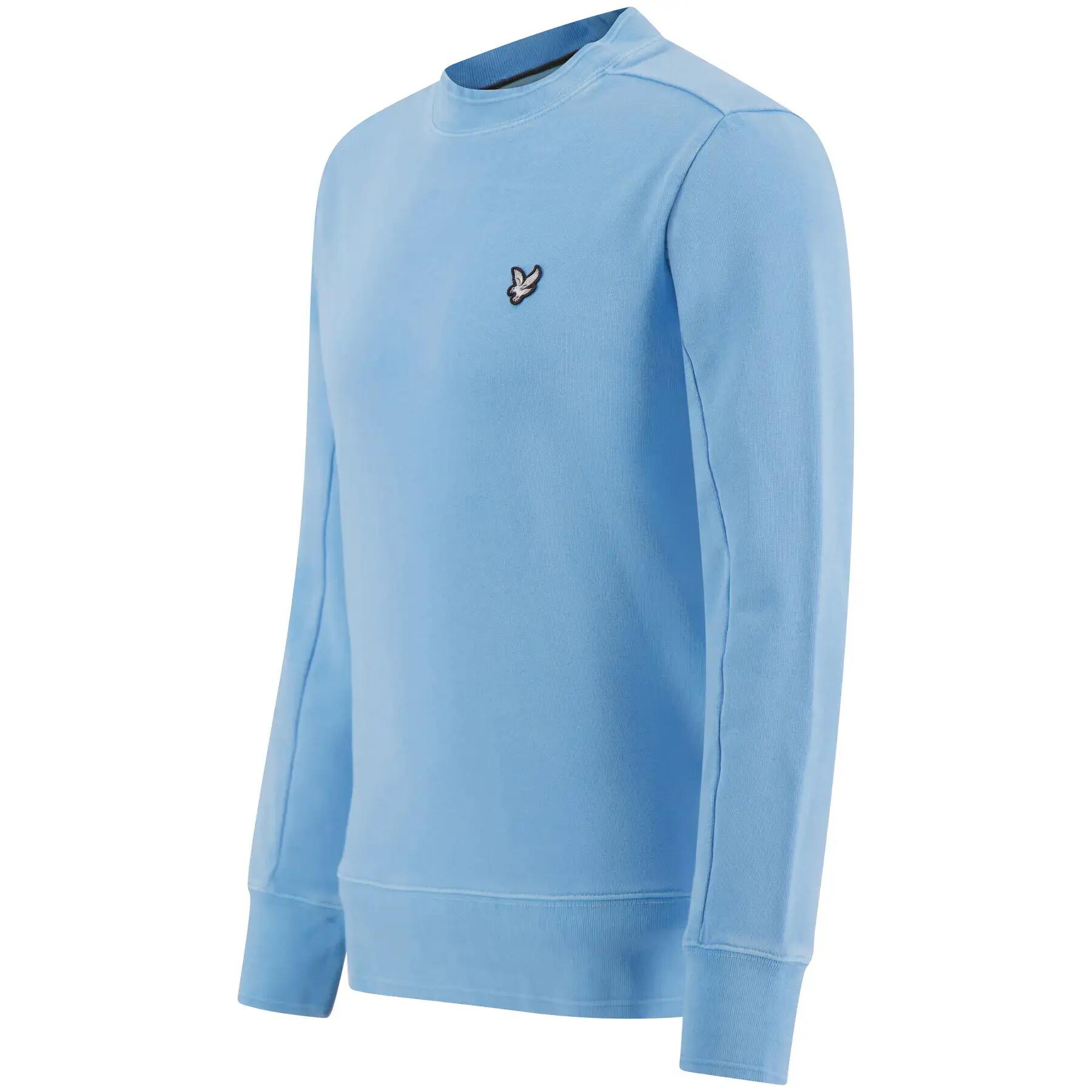 Kereknyakú pulóver Lyle & Scott Natural Dye 2/3