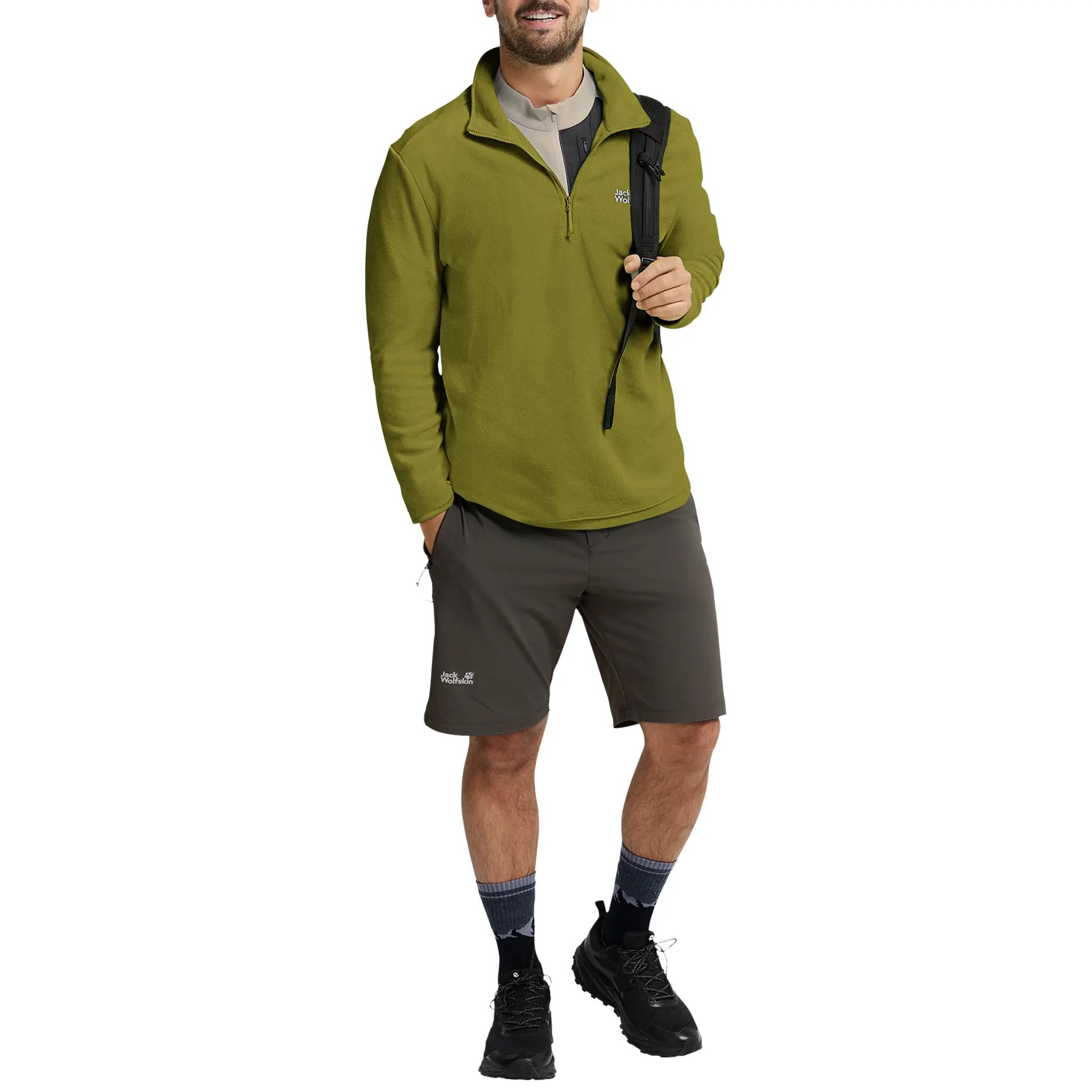 Fleecepullover weich leicht Herren - Taunus 100 Half-Zip 5/5