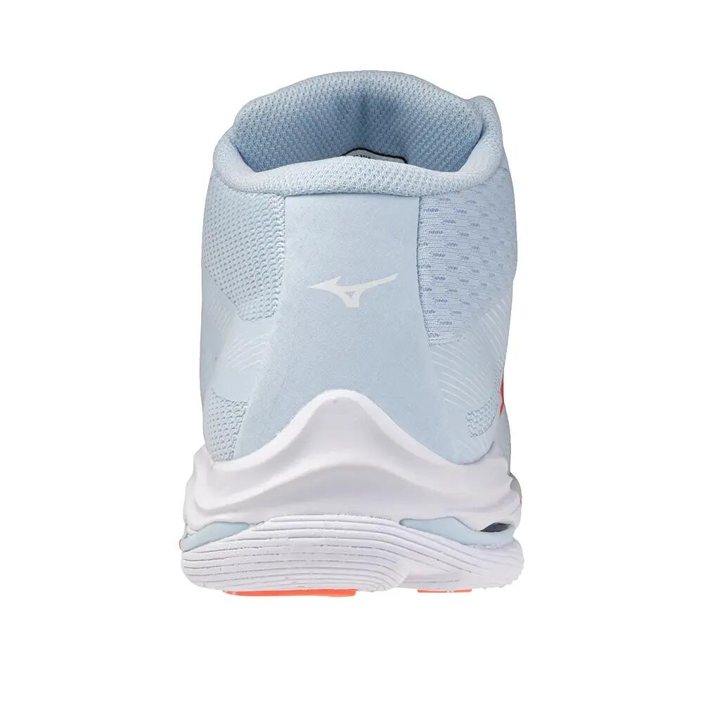 Chaussures Mizuno Wave Lightning Pro Mid Bleu 3/6