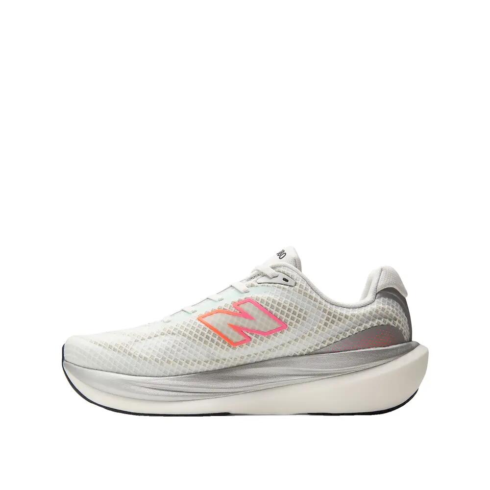Scarpe da corsa New Balance 1080 v15 Bianco/Rosa Calore/Arancione Calore 3/6
