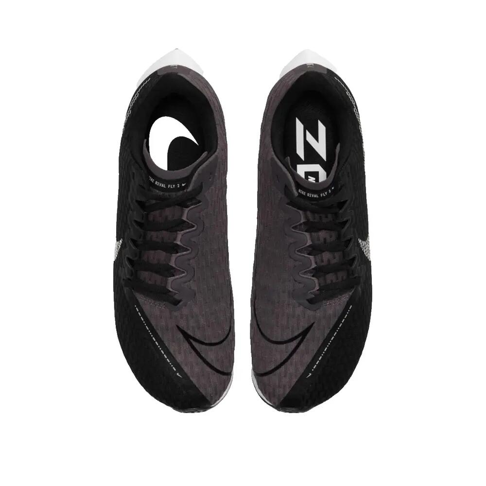 Calçado de corrida Nike Zoom Rival Fly 2 Preto/Branco/Cinza 4/4