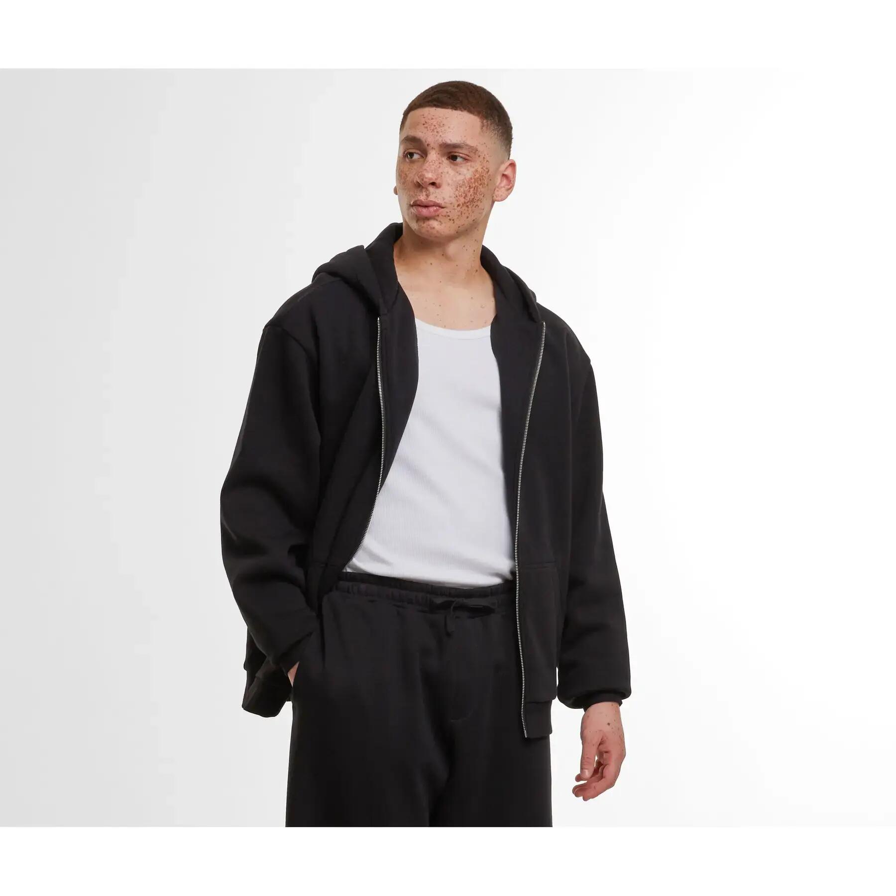 Zip-up hoodie Build Your Brand Loose Fit 5/5
