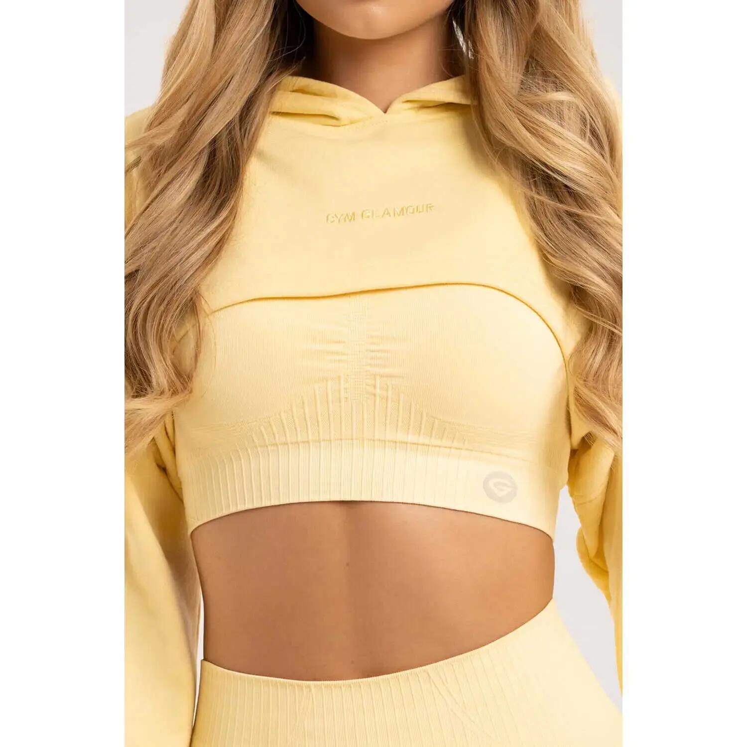 Dames Cropped Hoodie Gym Glamour 5/5