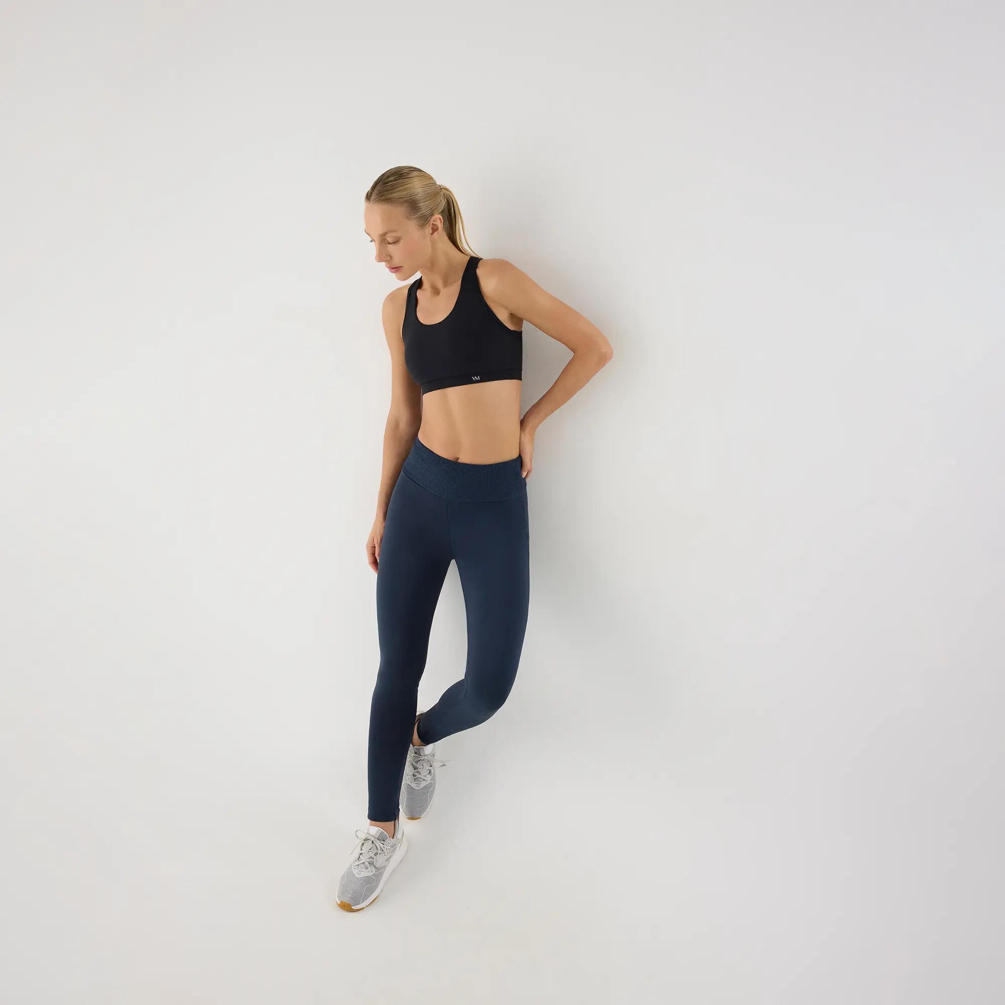 ULTRA TÉRMICO Leggings deportivos afelpado polar azul marino 6/6