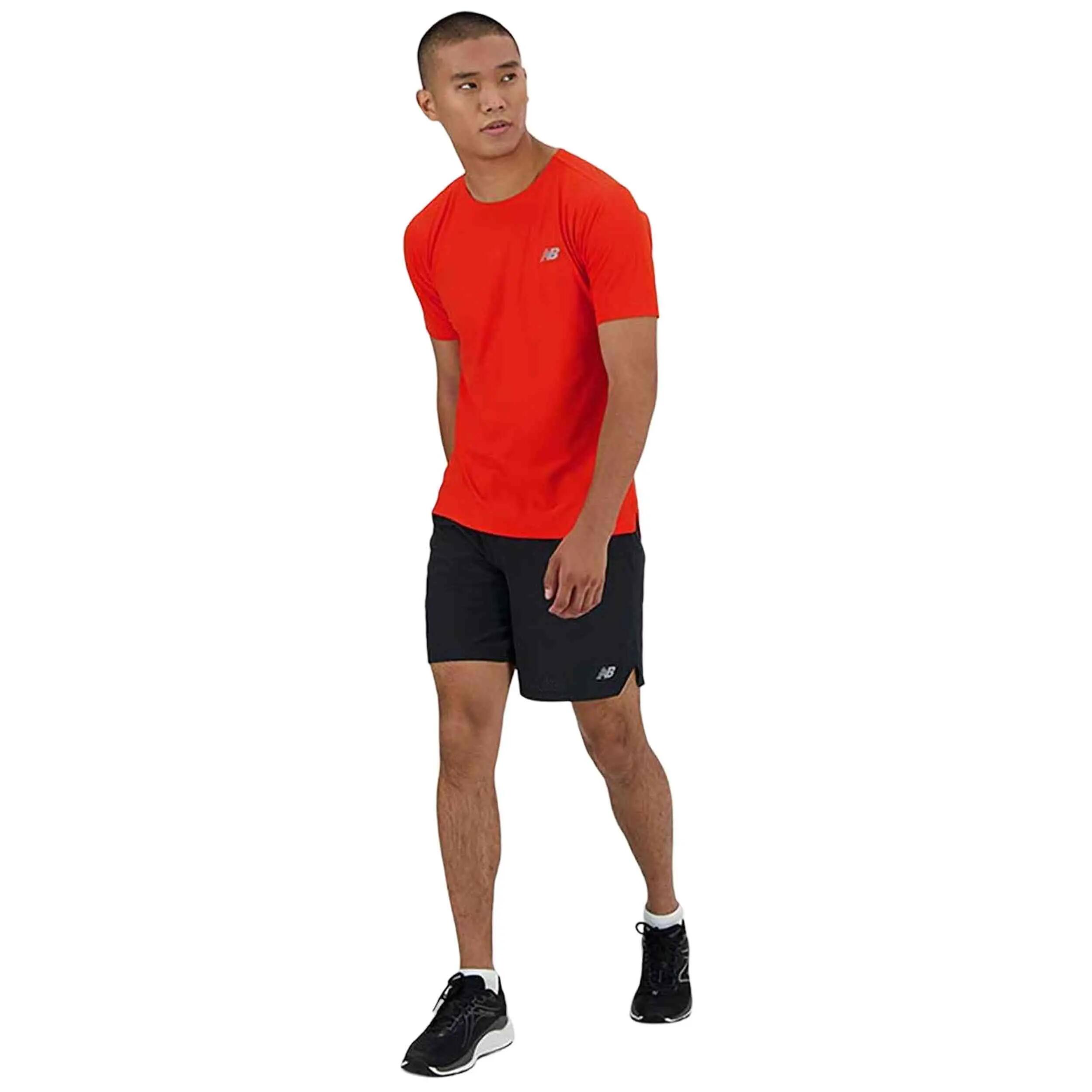 Kurze hose New Balance Modell MS41283BK für unisex 4/7