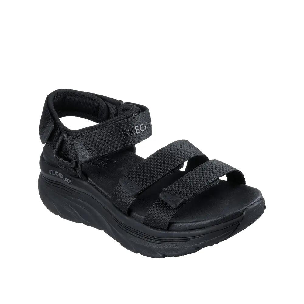 Sandalias Skechers D'lux Walker - Vibes de Salida Negro 2/5