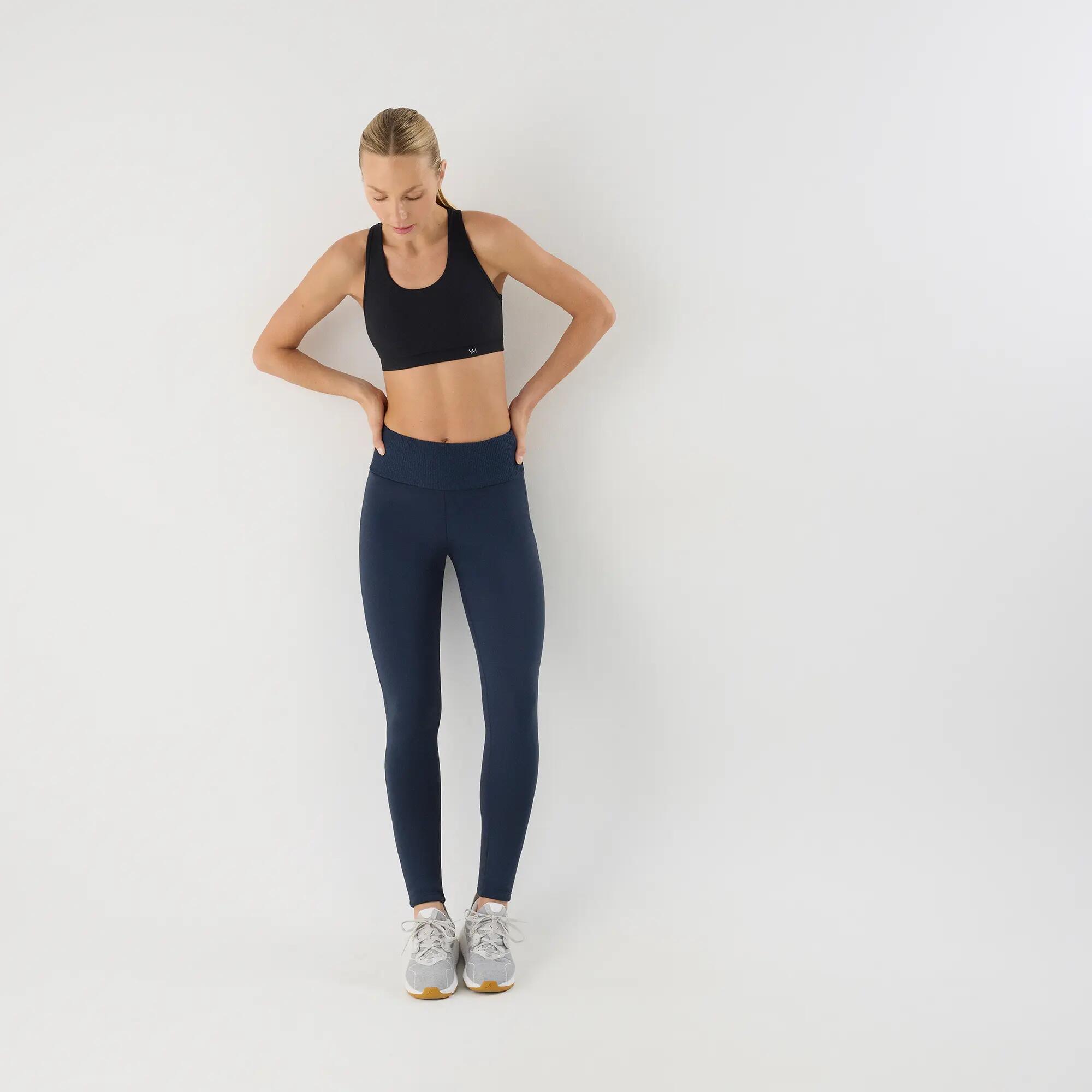 ULTRA TÉRMICO Leggings deportivos afelpado polar azul marino 5/6