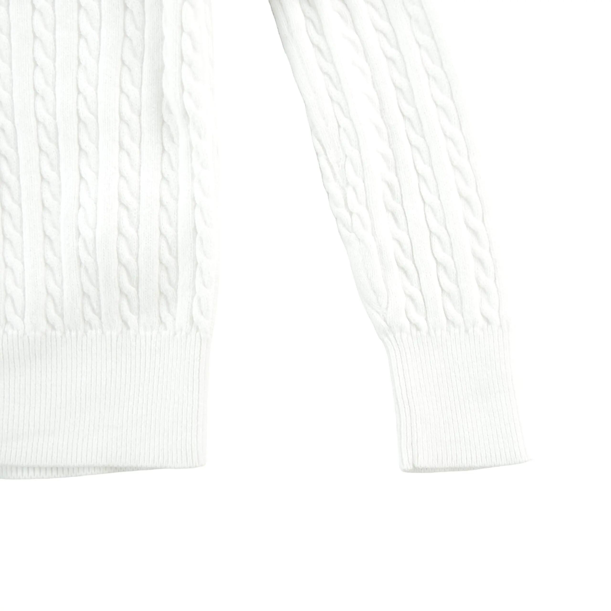 Seconde vie - Gilets Fille Cable-Knit Cotton Cardigan - Excellent 4/7