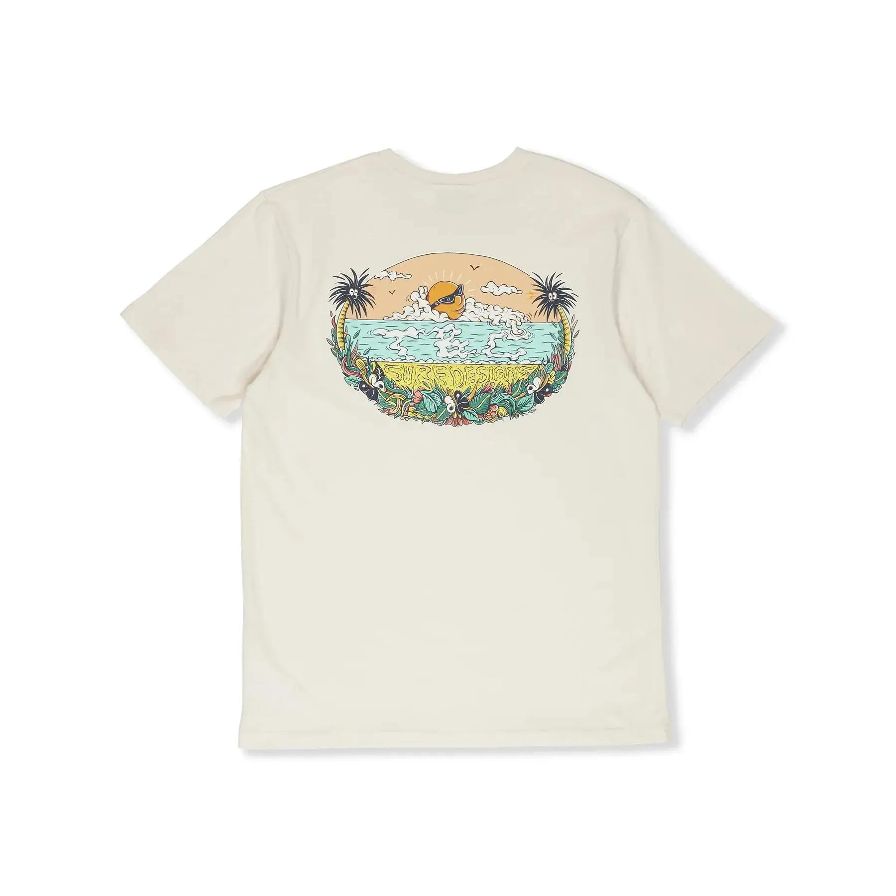 T-shirt Town & Country Surf Designs Kenny Sun Set 2/2