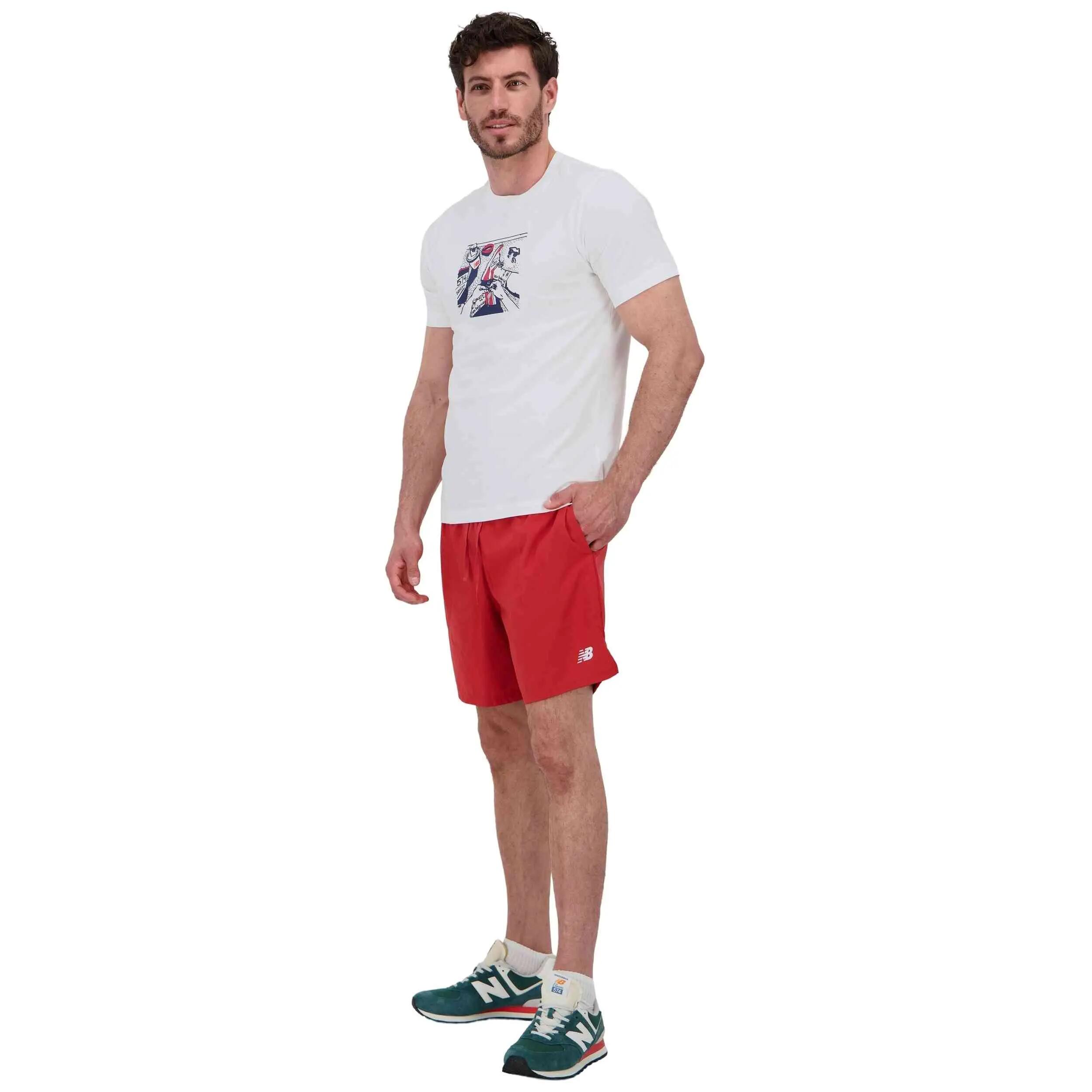Korte broek New Balance model 0405708 voor mannen 5/5