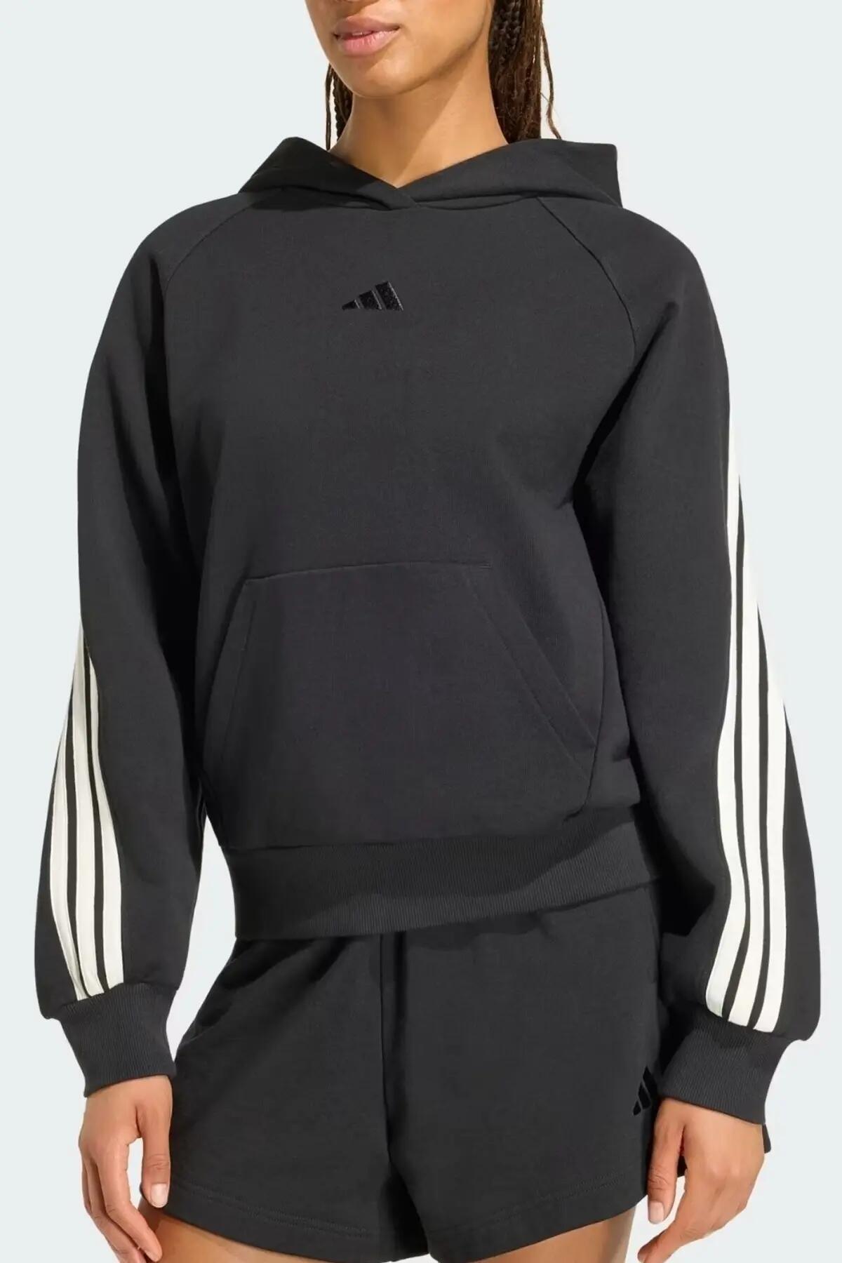 Bluza damska z kapturem adidas 3-Stripes 5/6