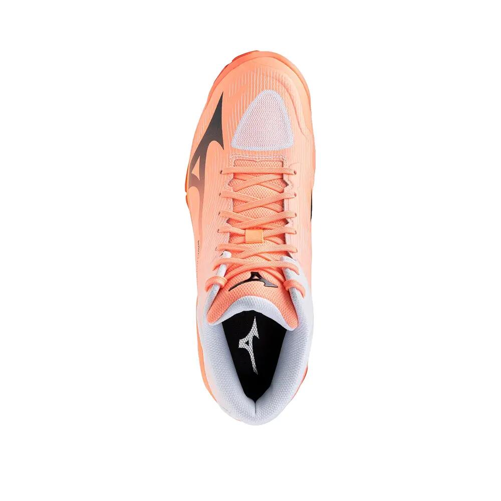 Chaussures de volley Mizuno Wave Lightning Pro MID Orange/Rosa 6/6
