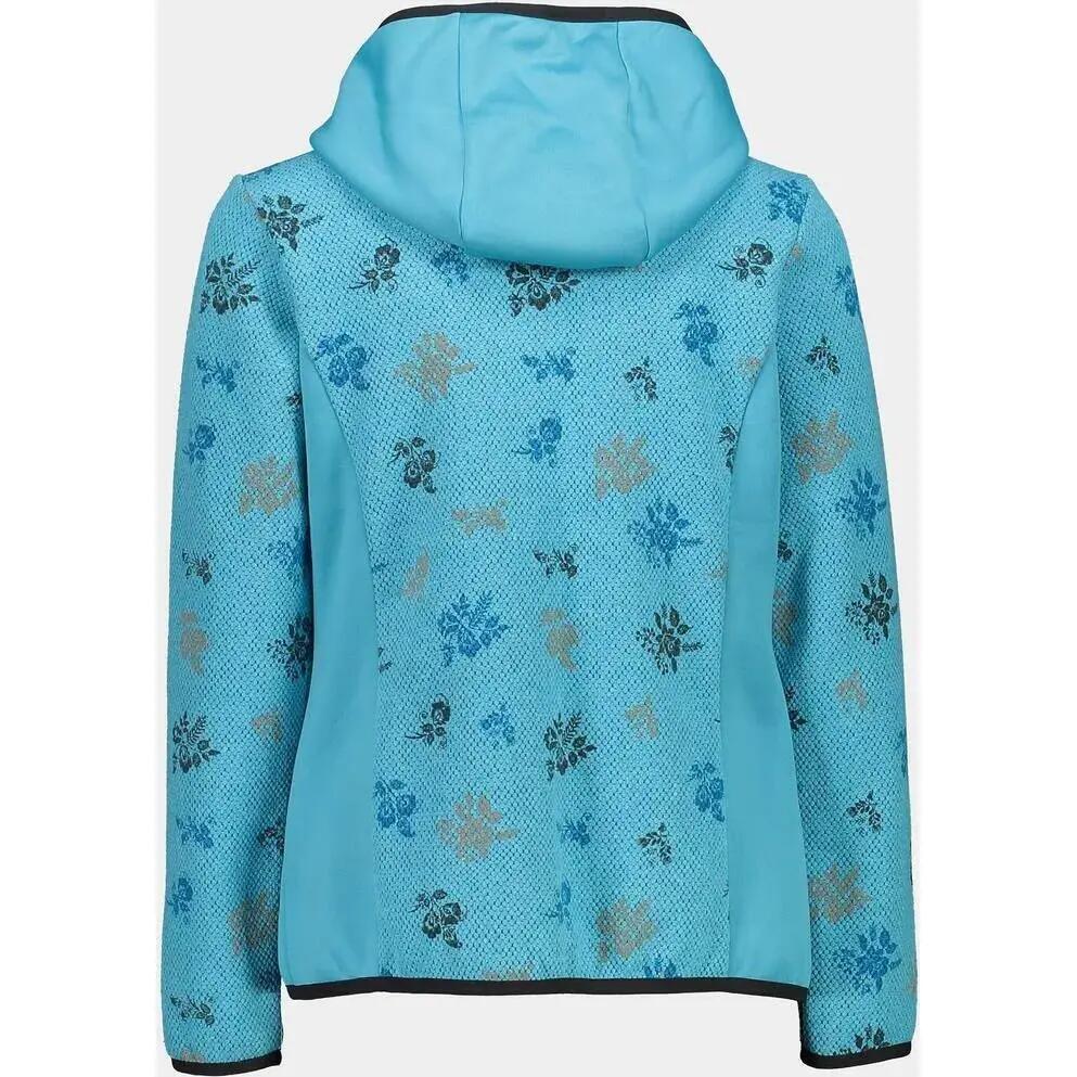 Sweatshirt à capuche fille CMP Floral Jacquard Pattern 2/2
