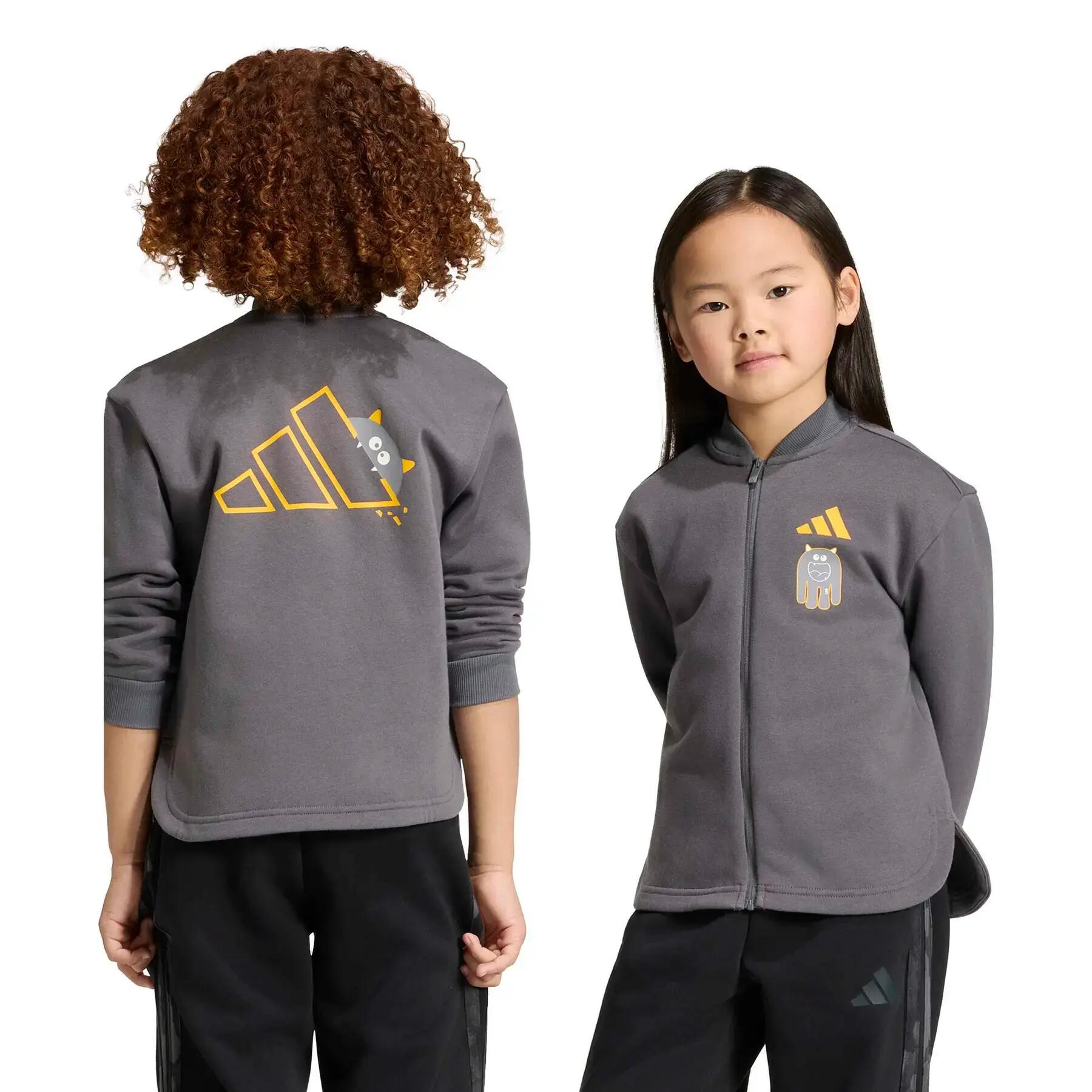 Sweatshirt à capuche enfant adidas Tiro_Nster 5/7