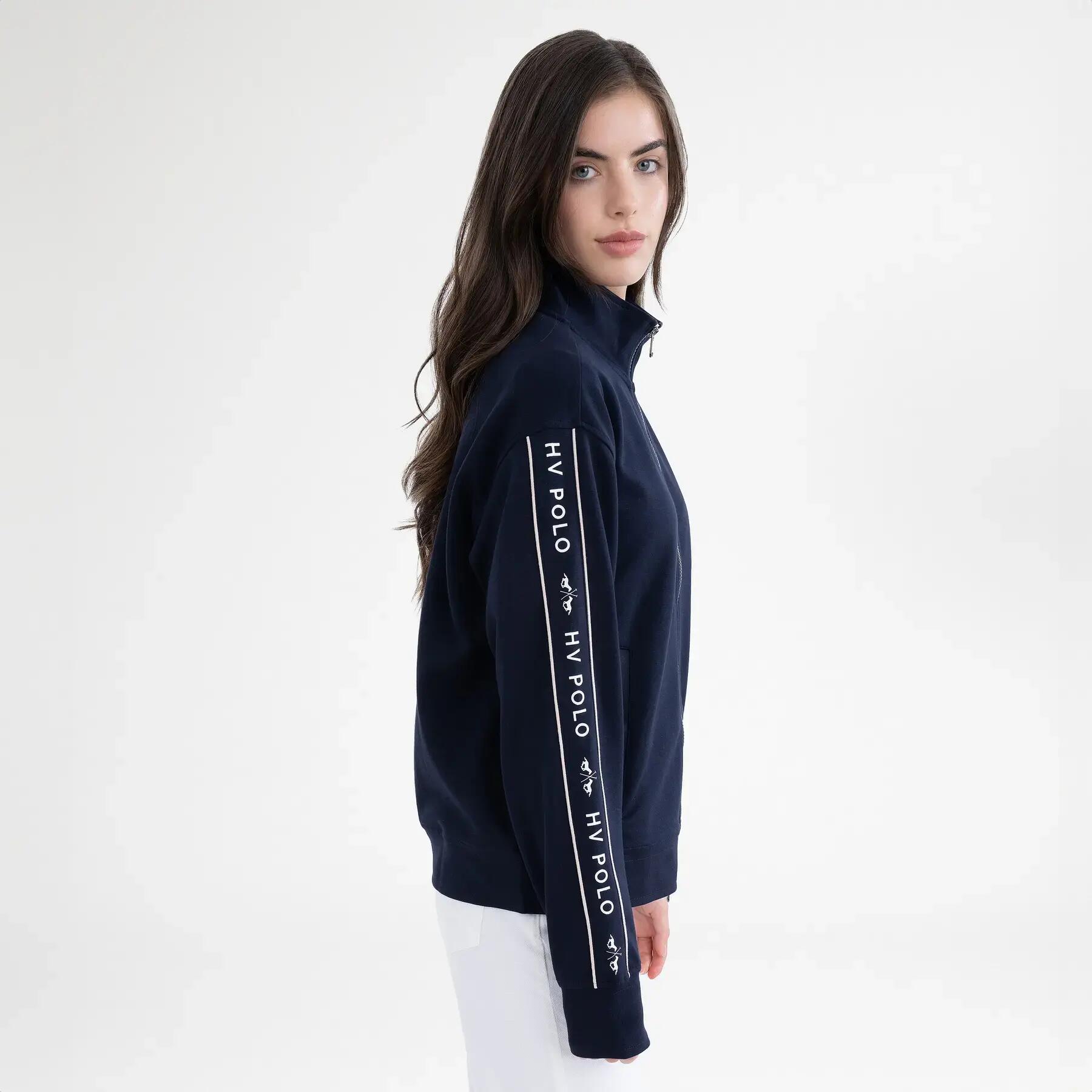 Damska bluza jeździecka z pełnym zamkiem błyskawicznym HV Polo Jessie 4/5
