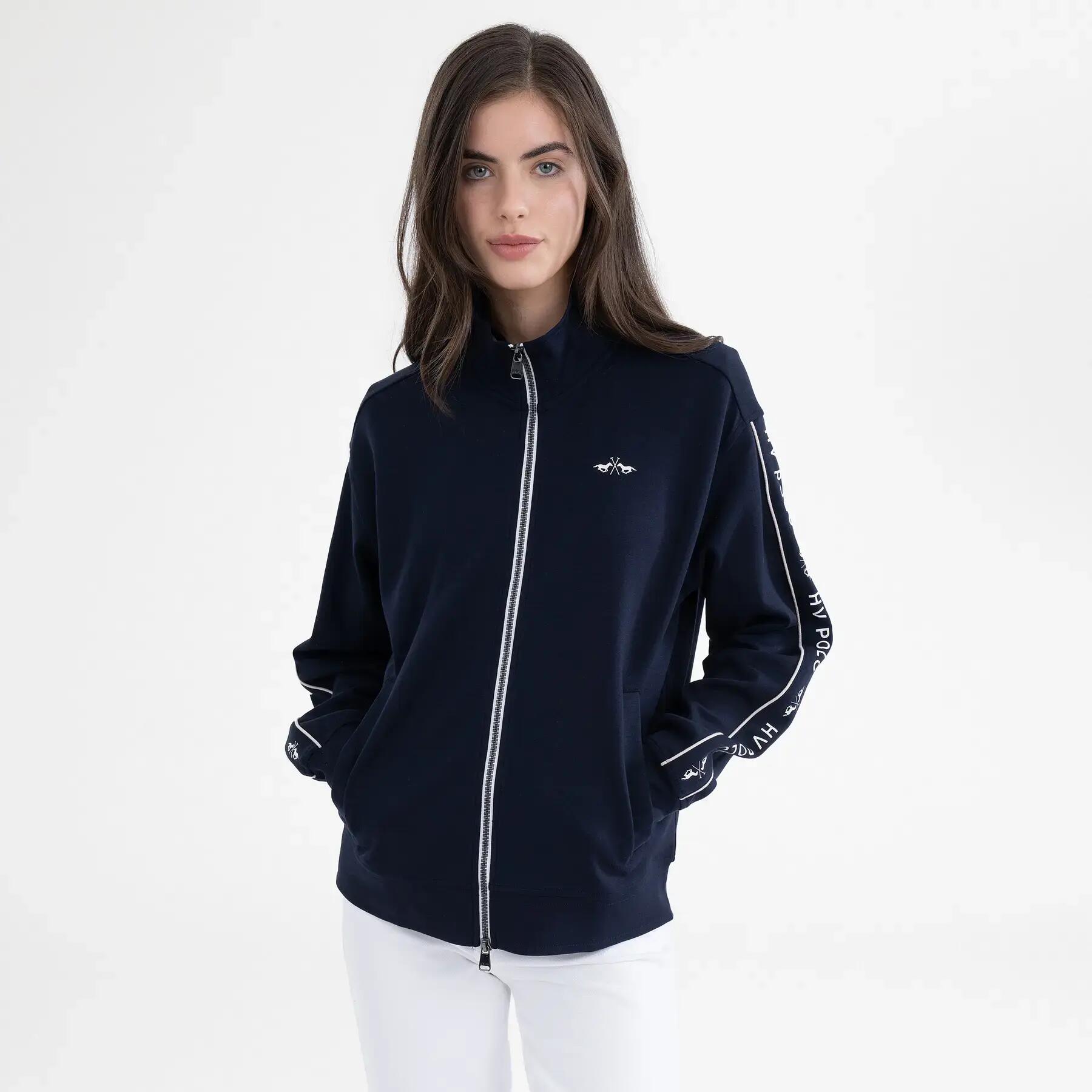 Damska bluza jeździecka z pełnym zamkiem błyskawicznym HV Polo Jessie 2/5