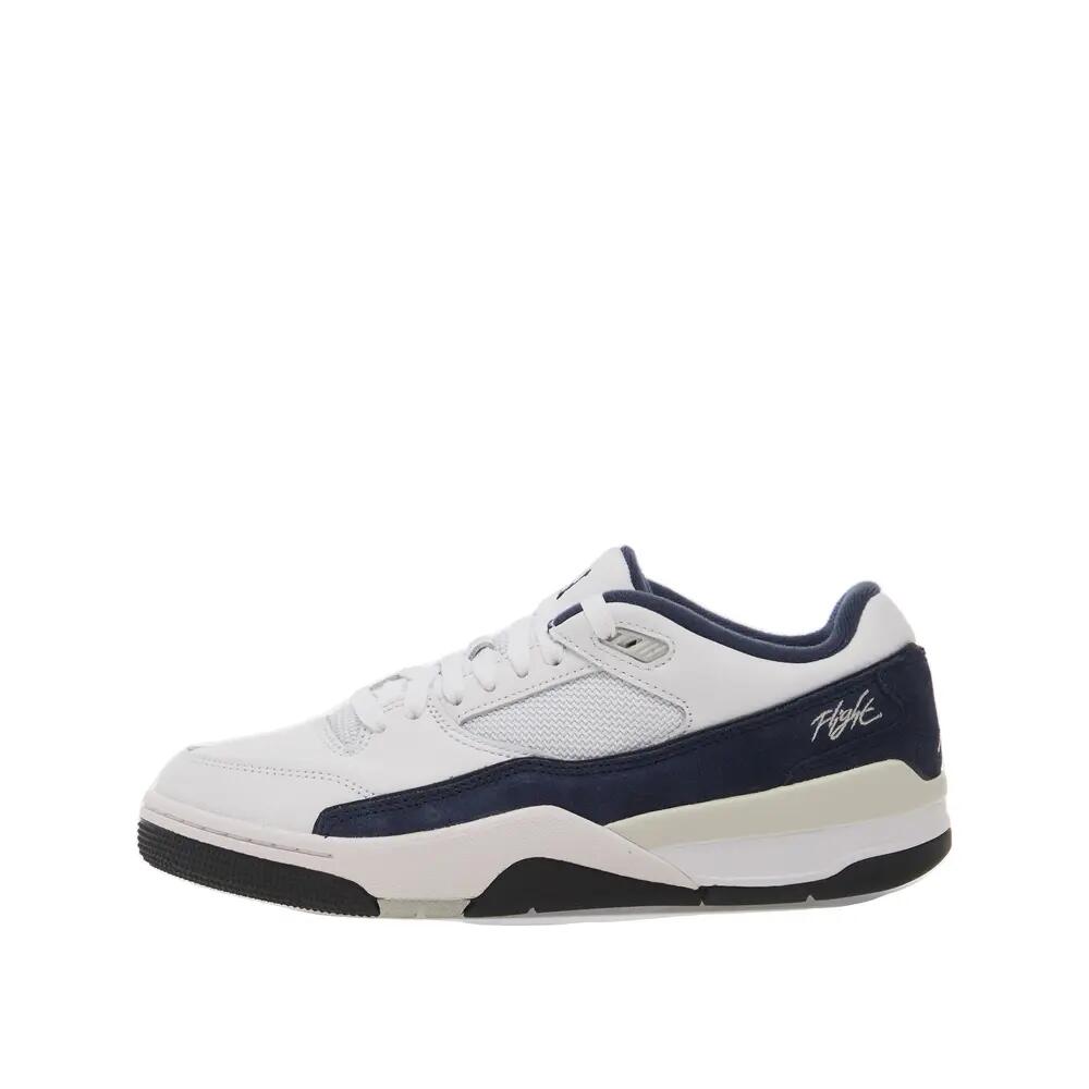 Nike Flight Court Schoenen Wit/College Navy/Lt Smoke Grey 5/5
