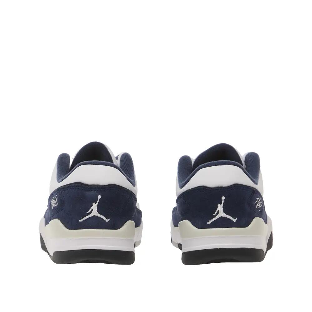 Nike Flight Court Schoenen Wit/College Navy/Lt Smoke Grey 3/5