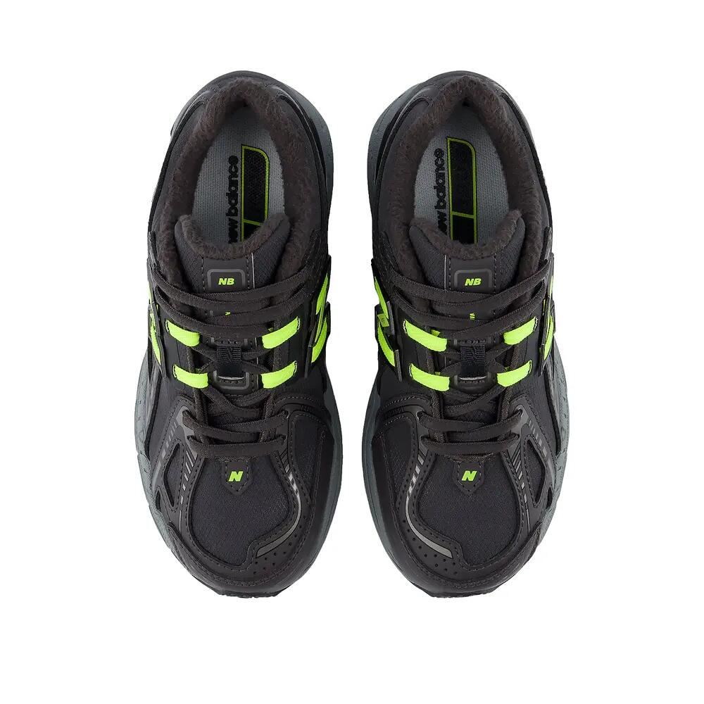 Chaussures New Balance 1906 Lace Noir/Alkaline Green 2/3
