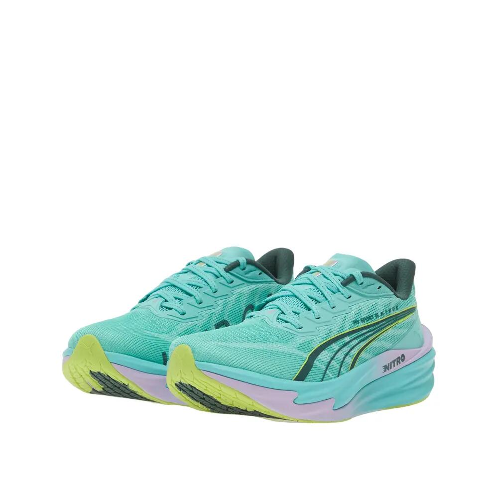 Trail schoenen PUMA Deviate Nitro 4 Hyrox Turquoise 5/8