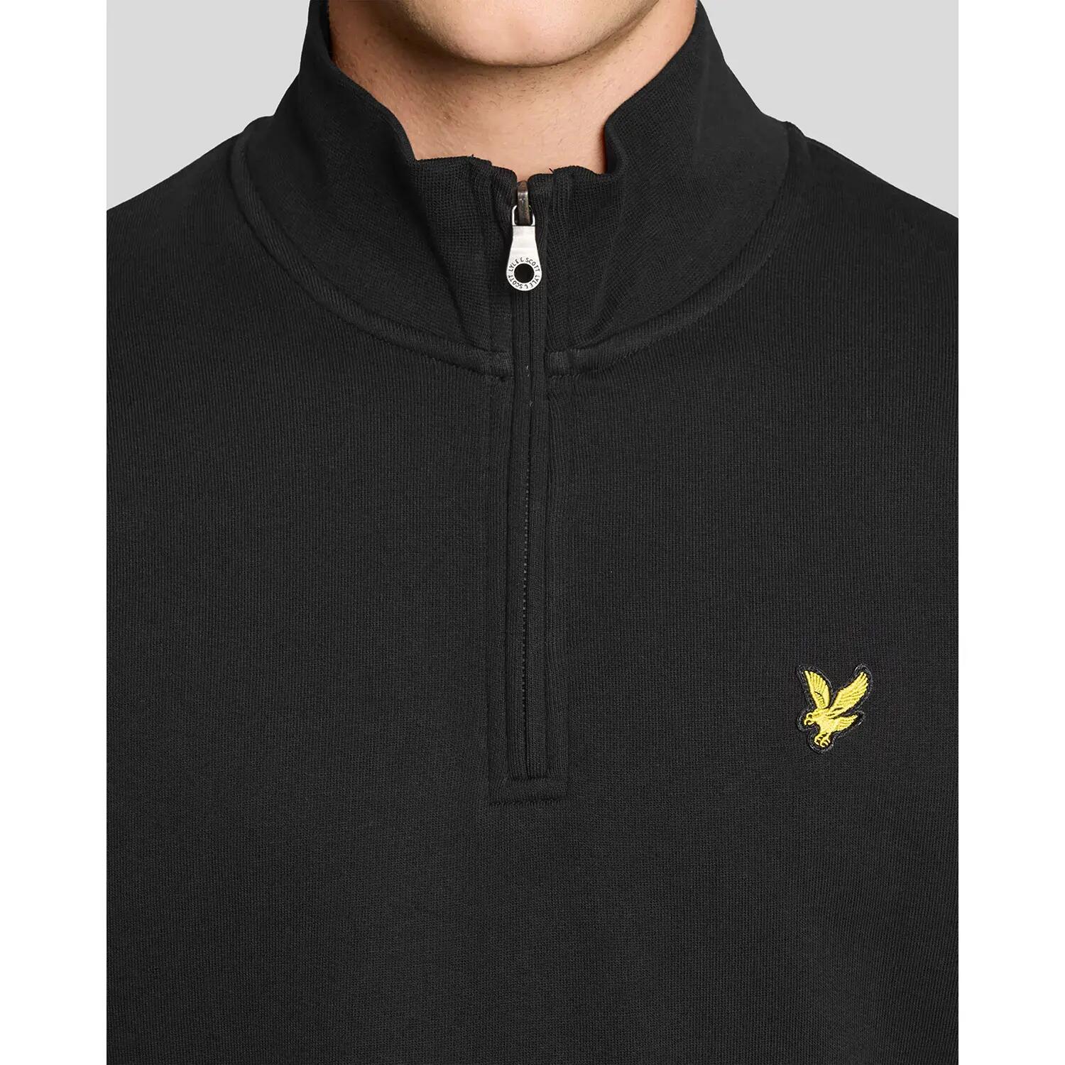 1/4 zip sweater Lyle & Scott Loopback 3/5