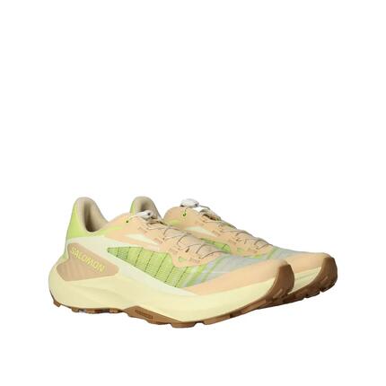 Zapatos de trail Salomon Genesis W Almond Cream/Transparent Yellow