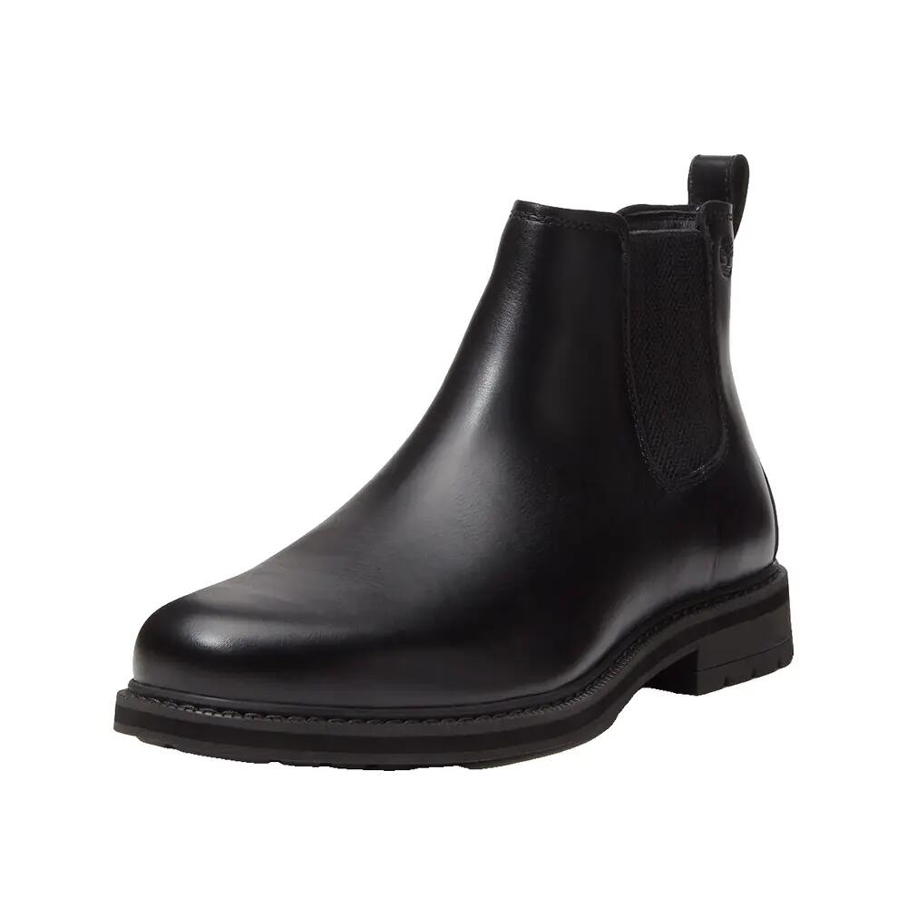 Schwarze Timberland Stormbucks Mid Chelsea Schuhe 8/9